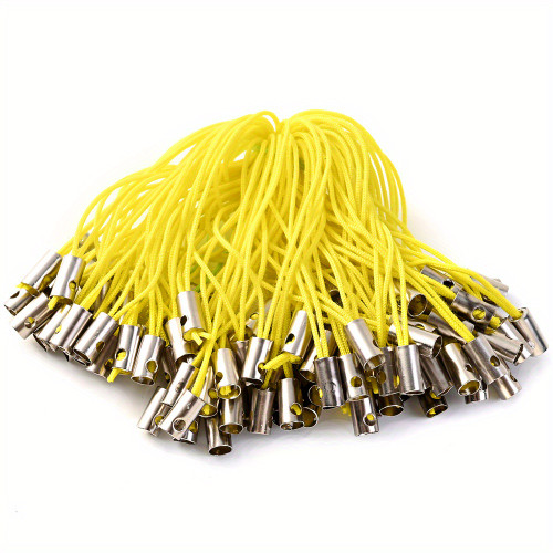 بند آویز موبایل رنگ زرد 100عددی