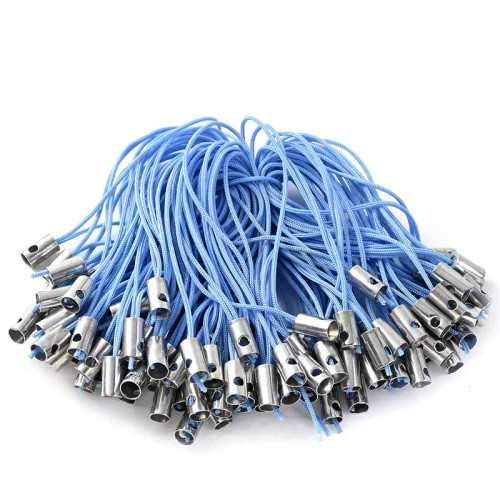 بند آویز موبایل رنگ آبی کم رنگ 100عددی