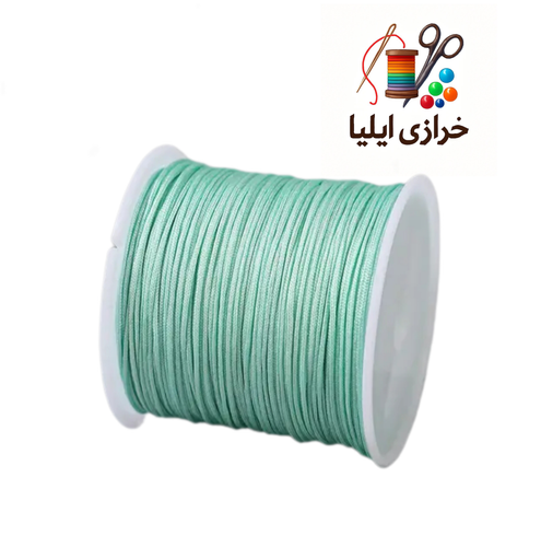 نخ دستبند رنگ فیروزه ای
