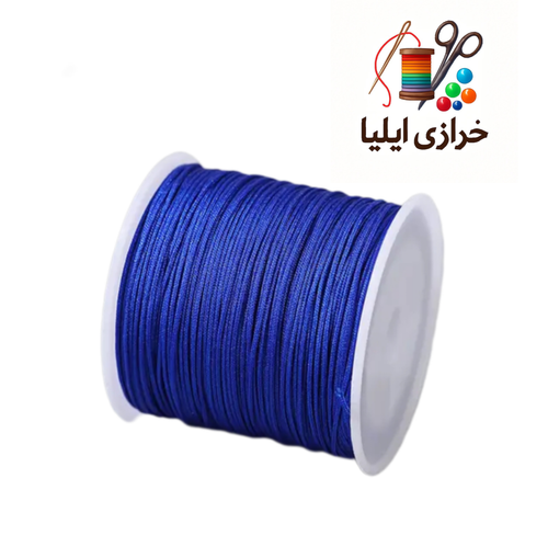 نخ دستبند رنگ آبی ۱۰۰یاردی کد ۲