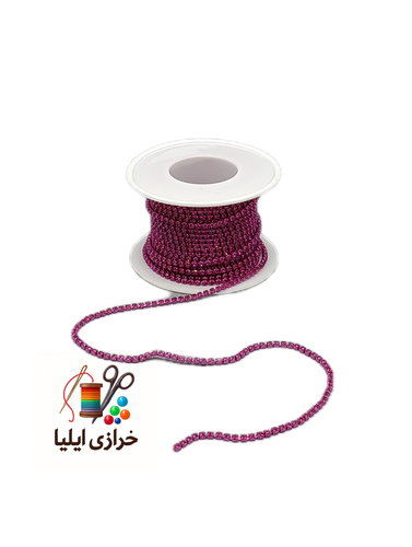 نگین متری توپ ۱۰یاردی رنگ سرخابی