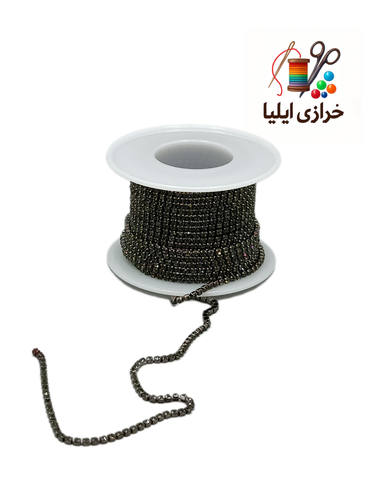 نگین متری توپ ۱۰یاردی رنگ دودی